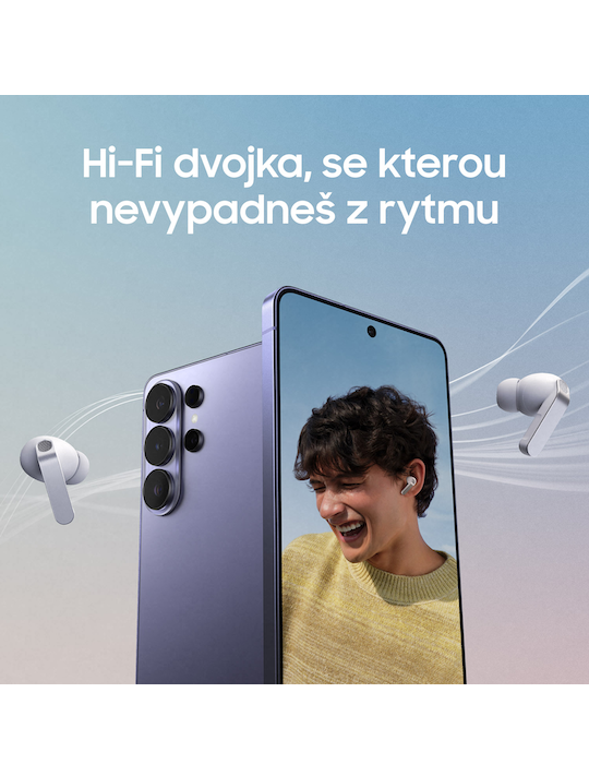 Sluchátka Samsung Galaxy Buds4 Pro, bílá