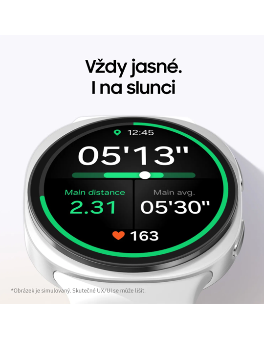 Hodinky Samsung Galaxy Watch 8 44mm LTE, šedá