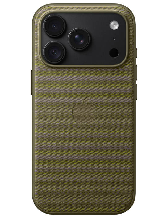 Apple Kryt z tkaniny TechWoven s MagSafe na iPhone 18 Pro, olivová