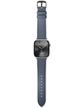 Řemínek Apple Watch Leather 42/44/45/46/49 mm, modrá