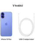 iPhone 16 Plus 512GB 5G, ultramarínová