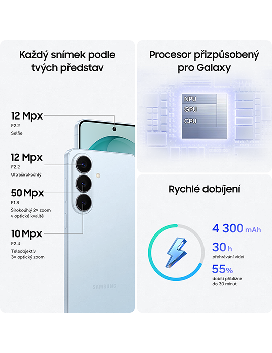 Samsung Galaxy S26 5G 256GB, černá