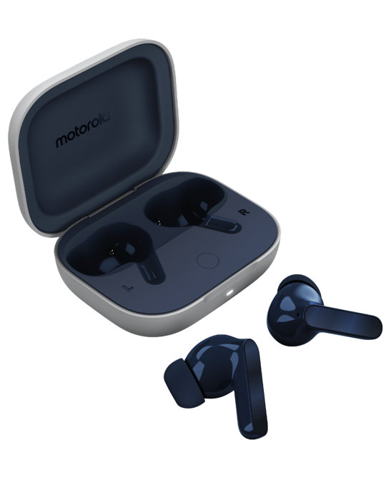 Sluchátka Motorola Moto Buds, modrá