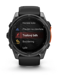 Hodinky Garmin Fénix 8 AMOLED 51mm, černá