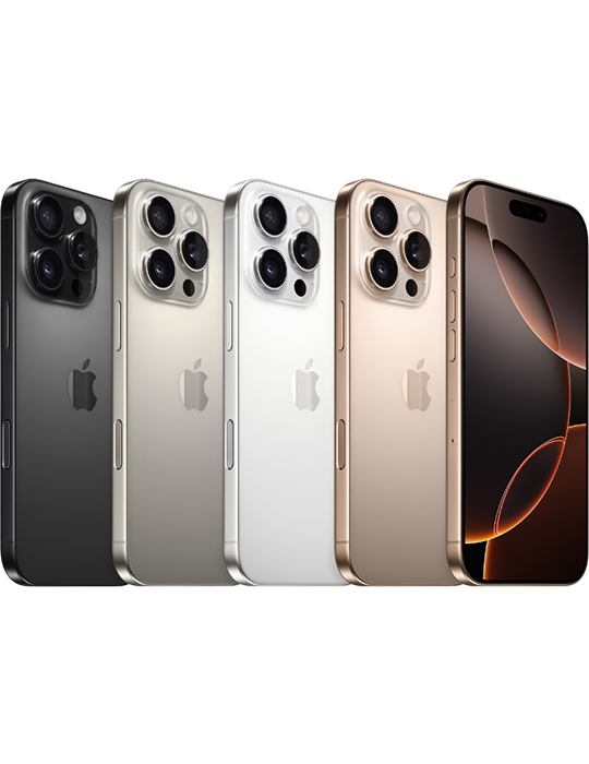iPhone 16 Pro 128GB 5G, černý titan