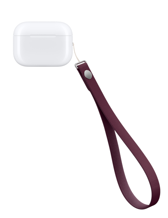 Apple Šňůrka na zápěstí, burgundsky červená