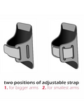 Sportovní pouzdro Swissten Armband Case 7.0", černá