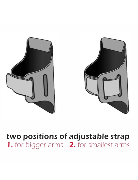 Sportovní pouzdro Swissten Armband Case 7.0", černá