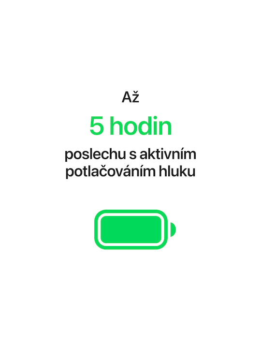 Sluchátka Apple AirPods 5 s bezdrátovým nabíjecím pouzdrem, bílá