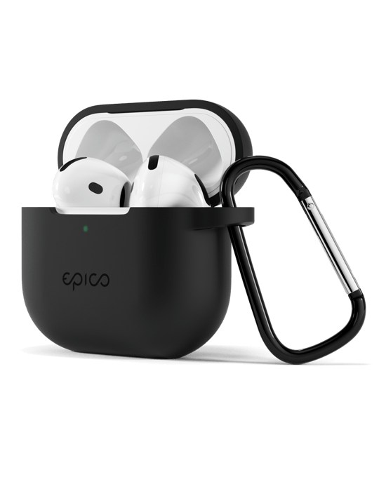 Pouzdro silikonové outdoorové pro AirPods 4/4 s ANC, černá