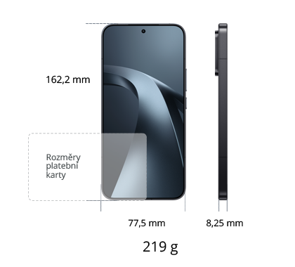 Xiaomi 17T Pro 5G 256GB, černá