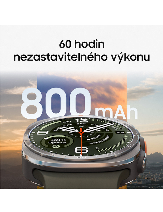 Hodinky Samsung Galaxy Watch Ultra 2 47mm, stříbrná