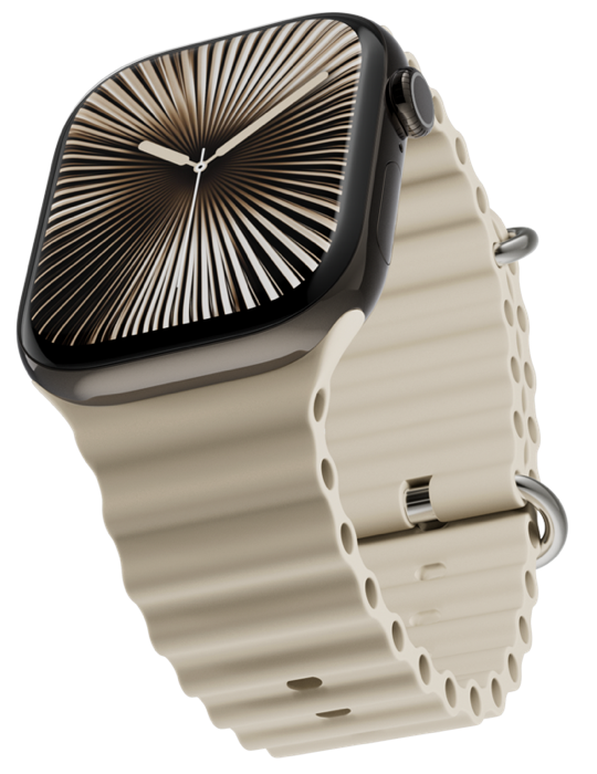 Řemínek Apple Watch ocean 42/44/45/46/49 mm, béžová