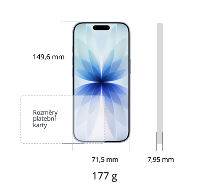 iPhone 17 5G 256GB, černá
