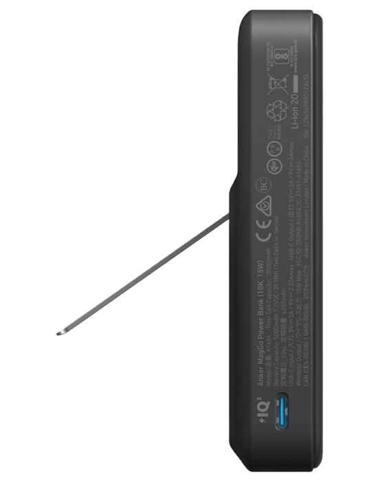 Bezdrátová powerbanka Anker MagGo 10000mAh, 27W, černá