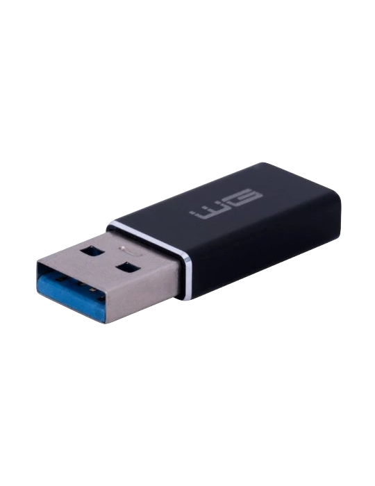 Redukce WG USB-A(M) / USB-C(F), černá