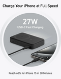 Bezdrátová powerbanka Anker MagGo 10000mAh, 27W, černá