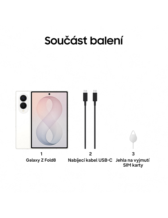 Samsung Galaxy Z Fold8 5G 256GB, Graphite