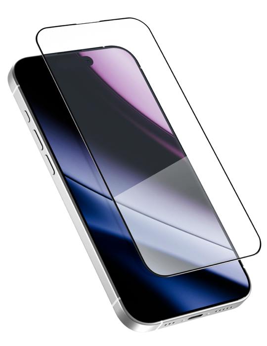 Sklo Epico AntiReflective 3D Ultra-široké krytí s jednokrokovým aplikátorem proti prachu iPhone Air, čirá