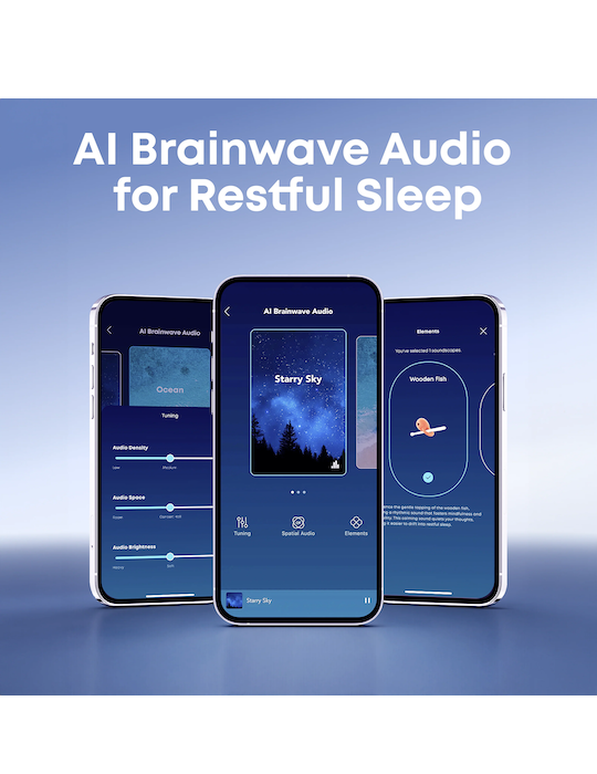 Bluetooth sluchátka Anker soundcore Sleep A30, bílá