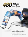 SWISSTEN Datový kabel pro notebooky USB-C/USB-C 5A (100W), délka 2 m, černá