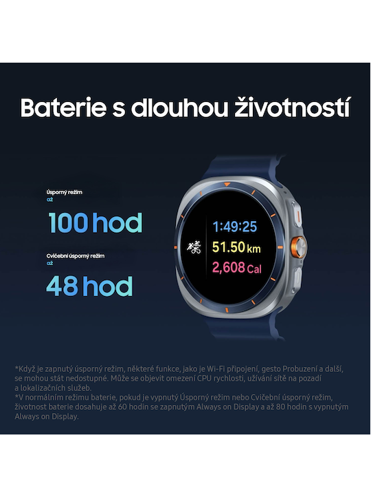 Hodinky Samsung Galaxy Watch Ultra 2025, šedá
