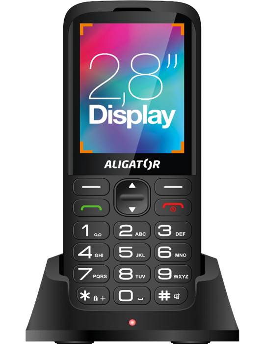 Aligator A930 Senior 4G, černá