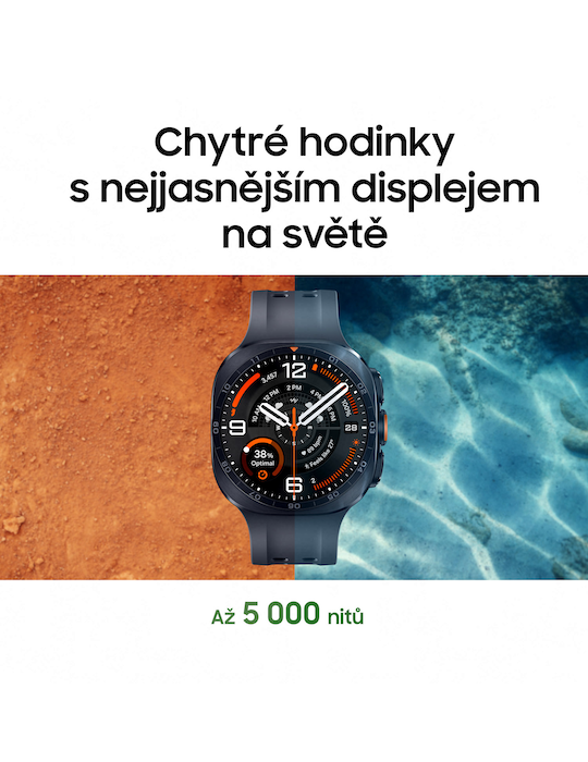 Hodinky Samsung Galaxy Watch Ultra 2 47mm, šedá