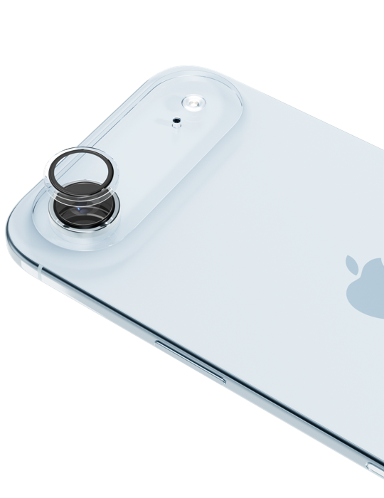 Ochranné sklo na čočky fotoaparátu iPhone Air, čirá