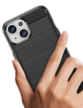 Kryt Carbon Xiaomi Redmi Note 15 5G, černá