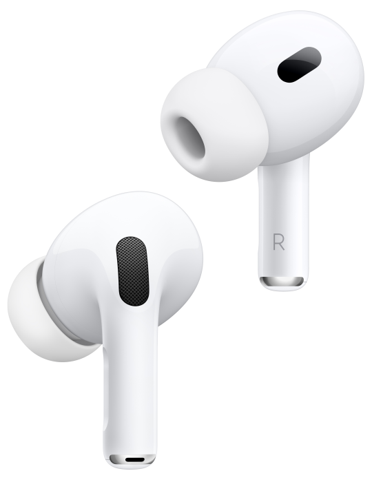 Sluchátka Bluetooth AirPods Pro (2. generace) s MagSafe pouzdrem (USB‑C) bílá, bílá