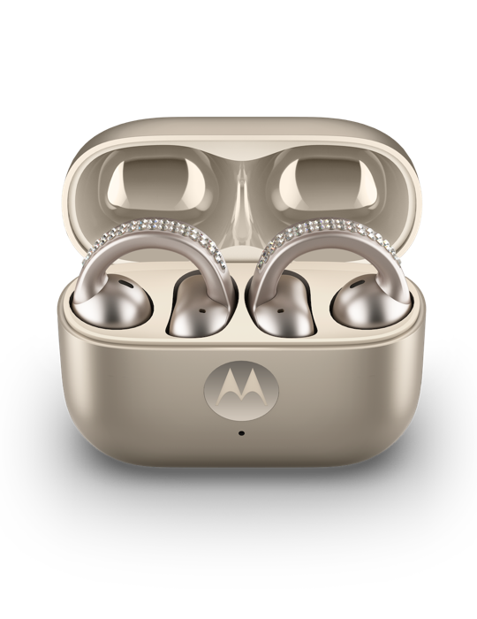 Sluchátka Motorola Moto Buds Loop Swarovski®, crystal