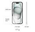 iPhone 15 256GB 5G, růžová
