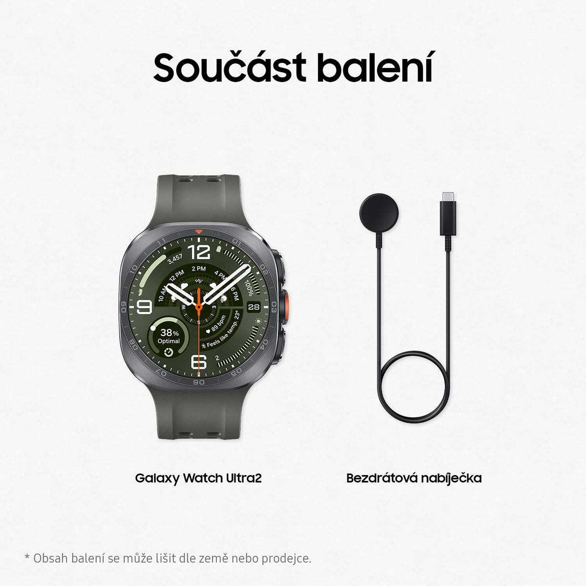 Hodinky Samsung Galaxy Watch Ultra 2 47mm, stříbrná