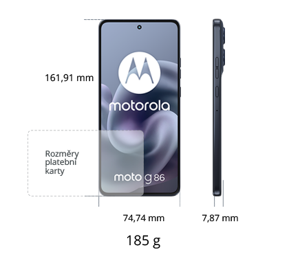 Motorola Moto G86 5G 256GB, zelená