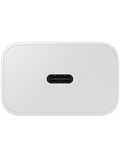 Nabíječka Samsung USB-C 25W bez kabelu, bílá