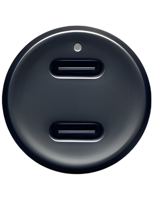 Autonabíječka O2 2x USB-C 40W Power Delivery ECO, černá