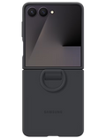 Kryt s držákem na prst Samsung Galaxy Z Flip7, černá