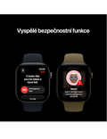 Apple Watch Series 12 GPS + Cellular 46mm, Titan přírodní/přírodní milánský M/L