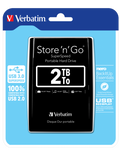 VERBATIM Store n Go 2,5" HDD 2TB USB 3.0, černá