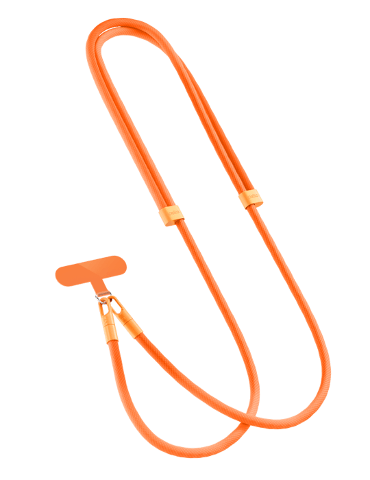 Spello Rope Crossbody Strap, oranžová