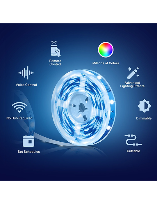 Chytrý Wi-Fi světelný pásek Tapo L900-5, bílá