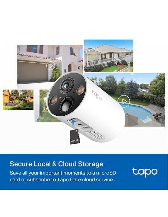 Cloudová kamera se solárním panelem Tapo C425 KIT, bílá