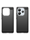 Kryt Carbon Xiaomi Redmi Note 14 5G, černá