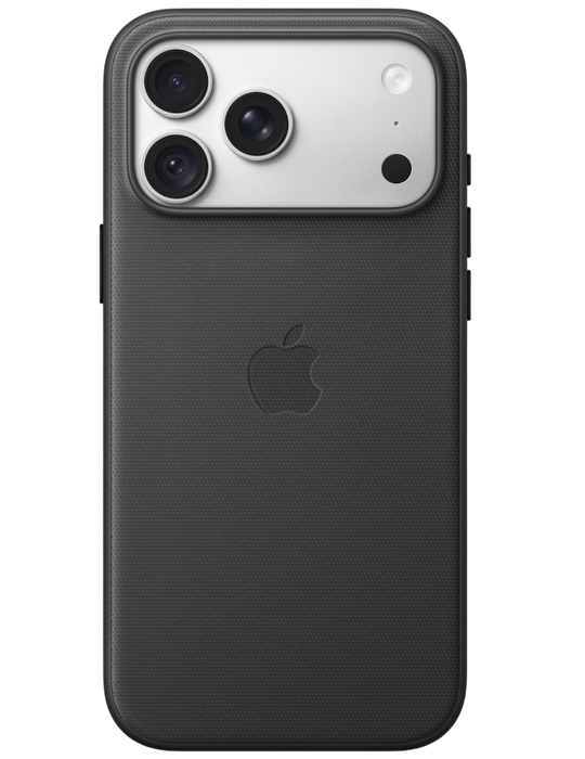 Apple Kryt z tkaniny TechWoven s MagSafe na iPhone 18 Pro Max, černá