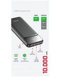 Powerbanka Swissten Power Line II 10 000 mAh, šedá