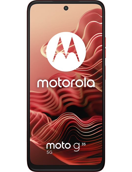 Motorola Moto G35 5G 256GB, červená