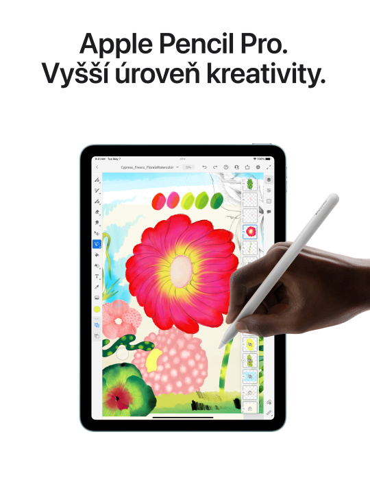 iPad Air 13 1TB WiFi+Cellular (2024), modrá