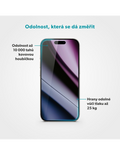 Epico Hero 3D ochranné sklo DF iPhone 17 Pro/18 Pro s aplikátorem proti prachu, čirá
