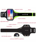 Sportovní pouzdro Swissten Armband Case 7.0", černá